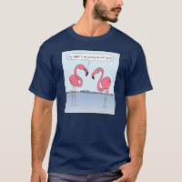 Pink Flamingos Cartoon