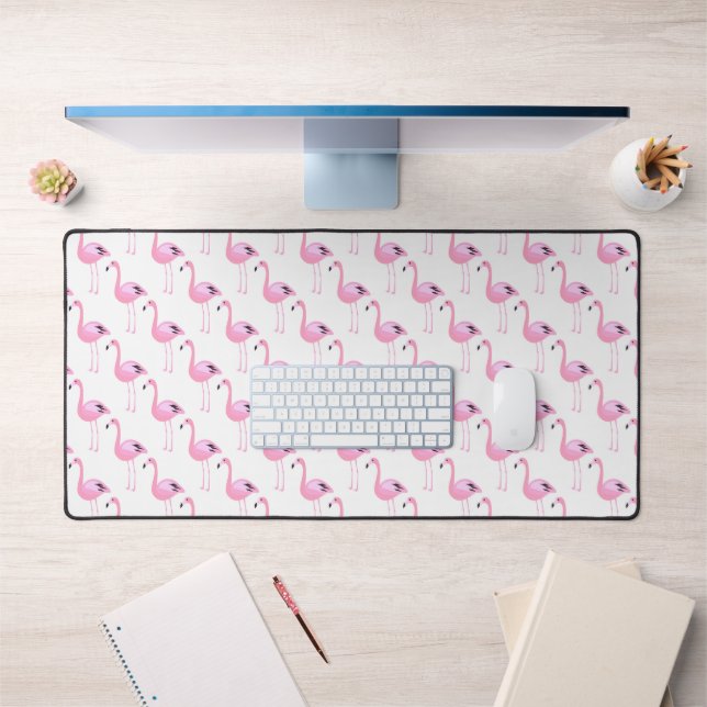 Pink Flamingos Desk Mat (Office 1)