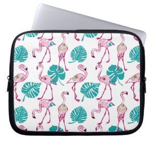Pink Flamingos Laptop Sleeve