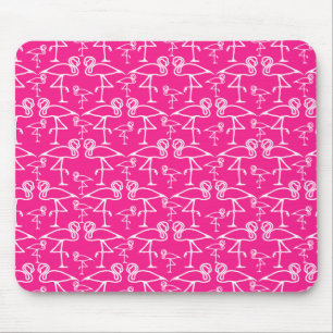 Pink Flamingos Mouse Mat