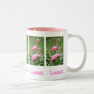 PINK FLAMINGOS mug