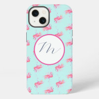 Pink Flamingos Pattern Tropical Phone Case