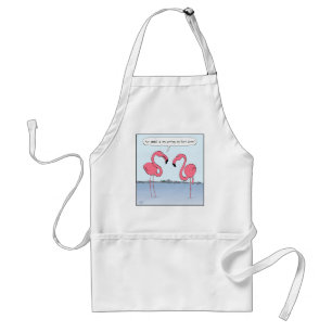 Pink Flamingos Standard Apron
