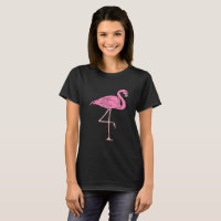 Pink Flamingos standing 3