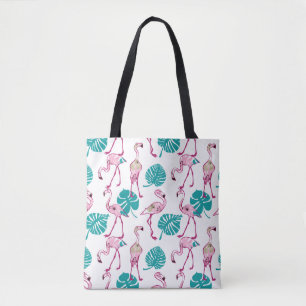 Pink Flamingos Tote Bag