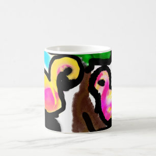 Pink flamingos Wedding Coffee Mug