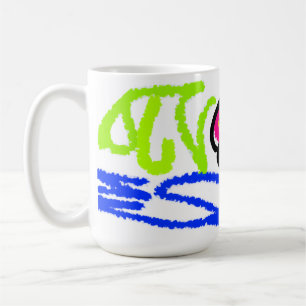 Pink flamingos wedding summer fun coffee mug