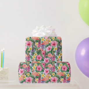 Pink Flamingos  Wrapping Paper