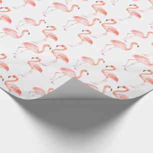 Pink Flamingos Wrapping Paper