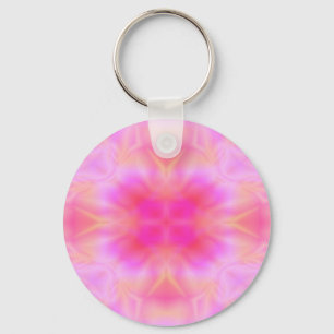 Pink Flare Key Ring