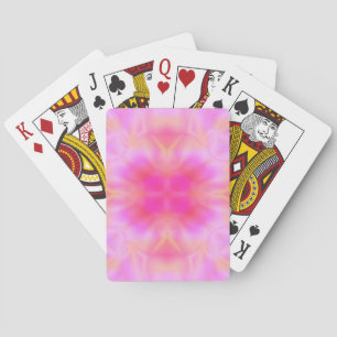 Pink Flare Playing Cards