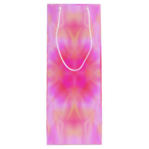 Pink Flare Wine Gift Bag