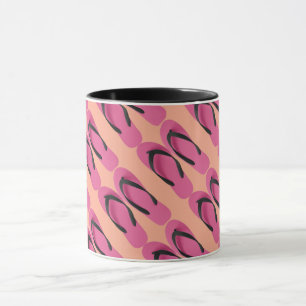 Pink Flip Flops Fun Mug