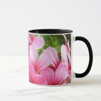 Pink Flora Mug