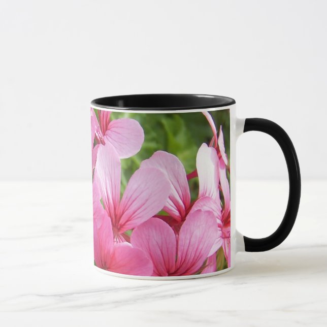 Pink Flora Mug (Right)