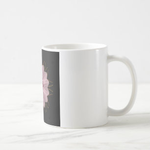 Pink Floral Abstract Coffee Mug