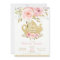 Pink Floral Baby Shower Tea Party Invitation Girl