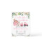 Pink Floral Barn Tractor Farm Birthday Invitation