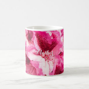 Pink Floral Bliss - Personalised Mother's Day Coffee Mug