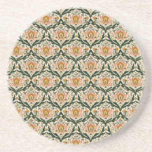 Pink Floral Coaster