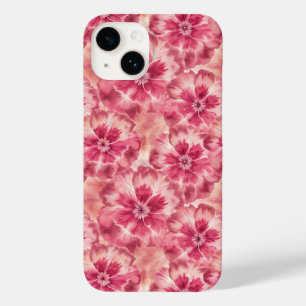Pink Floral Coquette Case-Mate iPhone 14 Case