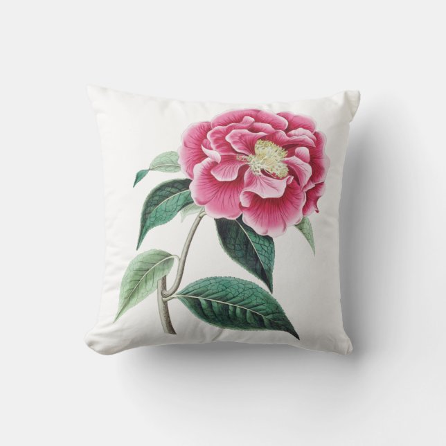 Pink floral cushion (Front)