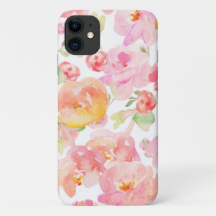 Pink Floral Design iPhone 11 Case