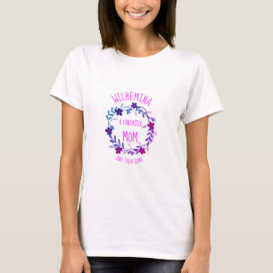 Pink Floral FANTASTIC MOM T-Shirt