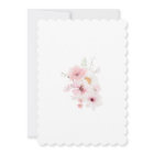 Pink Floral Garden Bridal Shower Invitation
