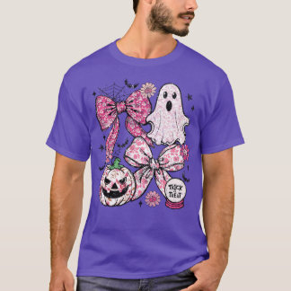 Pink Floral Halloween Mashup T-Shirt