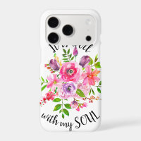 Pink Floral Inspirational It Is Well With My Soul