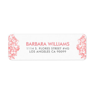 Pink Floral Lace Frame