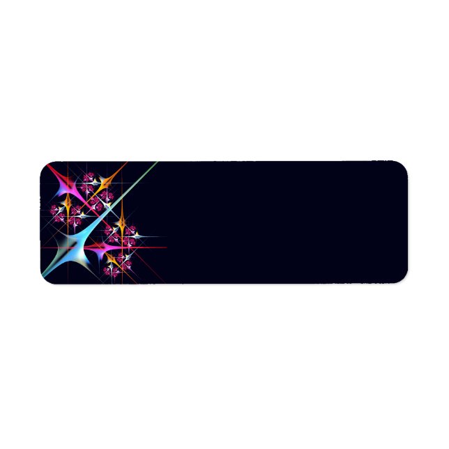 Pink Floral Modern Abstract Art Colour Pattern #01 (Front)