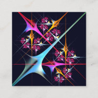 Pink Floral Modern Abstract Art Colour Pattern #01