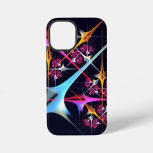 Pink Floral Modern Abstract Art Colour Pattern #01 iPhone 12 Mini Case