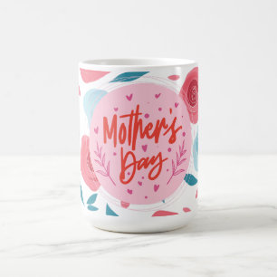 Pink Floral Mother’s Day Coffee Mug