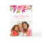 Pink Floral Mother's Day Photo Card for Grandma