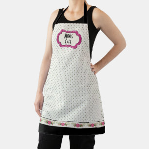 Pink Floral Personalised Apron