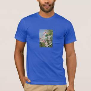Pink Floral Spring Party Shower Peace Love Destiny T-Shirt