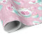 Pink floral tea party wrap