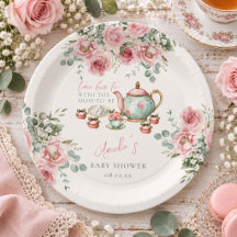 Pink Floral Tea with the Mum-to-be Baby Shower