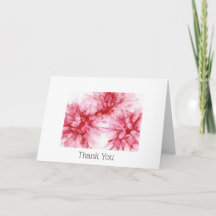 Pink Floral Thank You