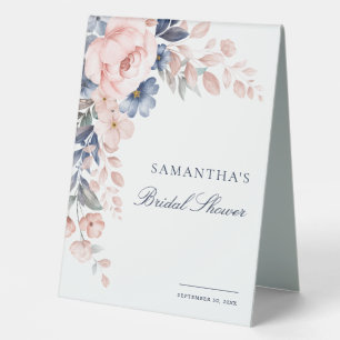 Pink Floral Watercolor Bridal Shower