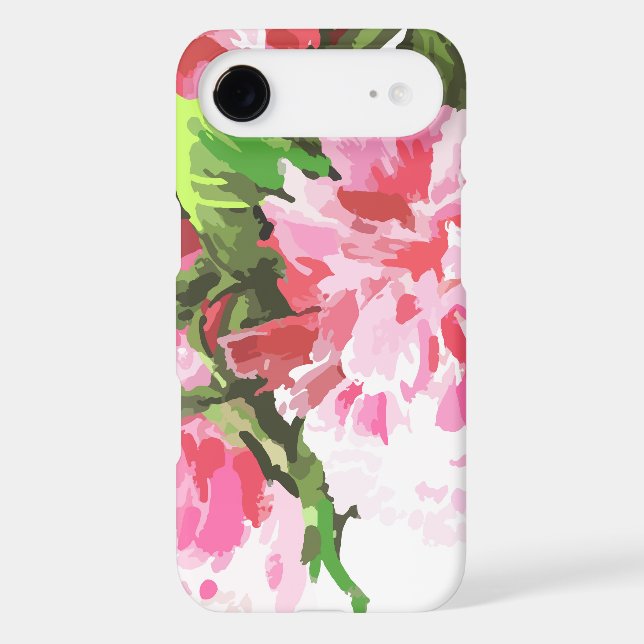 Pink Floral Watercolor Design Case-Mate iPhone Case (Back)