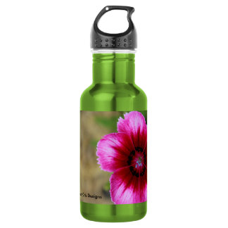 Pink Flower 532 Ml Water Bottle