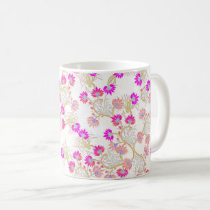 Pink Flower Background Coffee Mug
