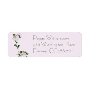 Pink Flower Blossoms, Hokusai Japanese Fine Art