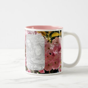 Pink Flower Blossoms Photo Mug