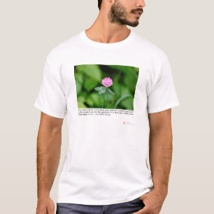 Pink Flower by The Lee Hiller Love Gift Collection T-Shirt