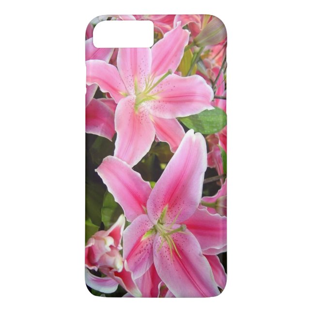 Pink Flower Case-Mate iPhone Case (Back)